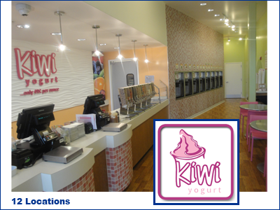kiwi frozen yogurt shop