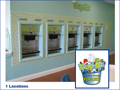 top it frozen yogurt shop