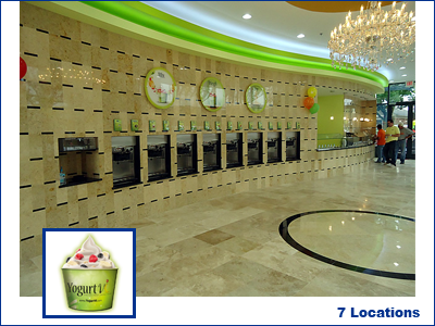 frozen yogurt shop