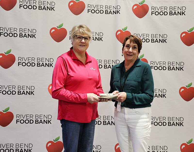 Electro Freeze is proud to donate to River Bend Food Bank