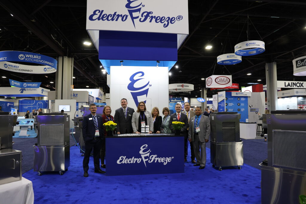 Electro Freeze staff at NAFEM 2025