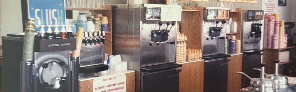 ice cream and slush machines