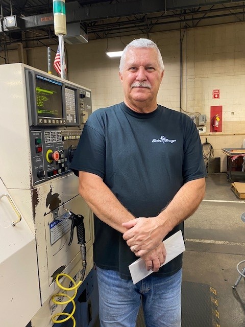 Bob Sarazin retires from Electro Freeze after 12 years as CNC Manager