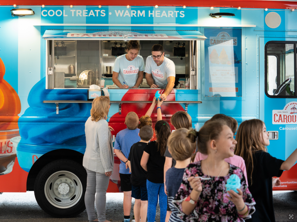 Carousel's Italian Ice Mobile Food Truck