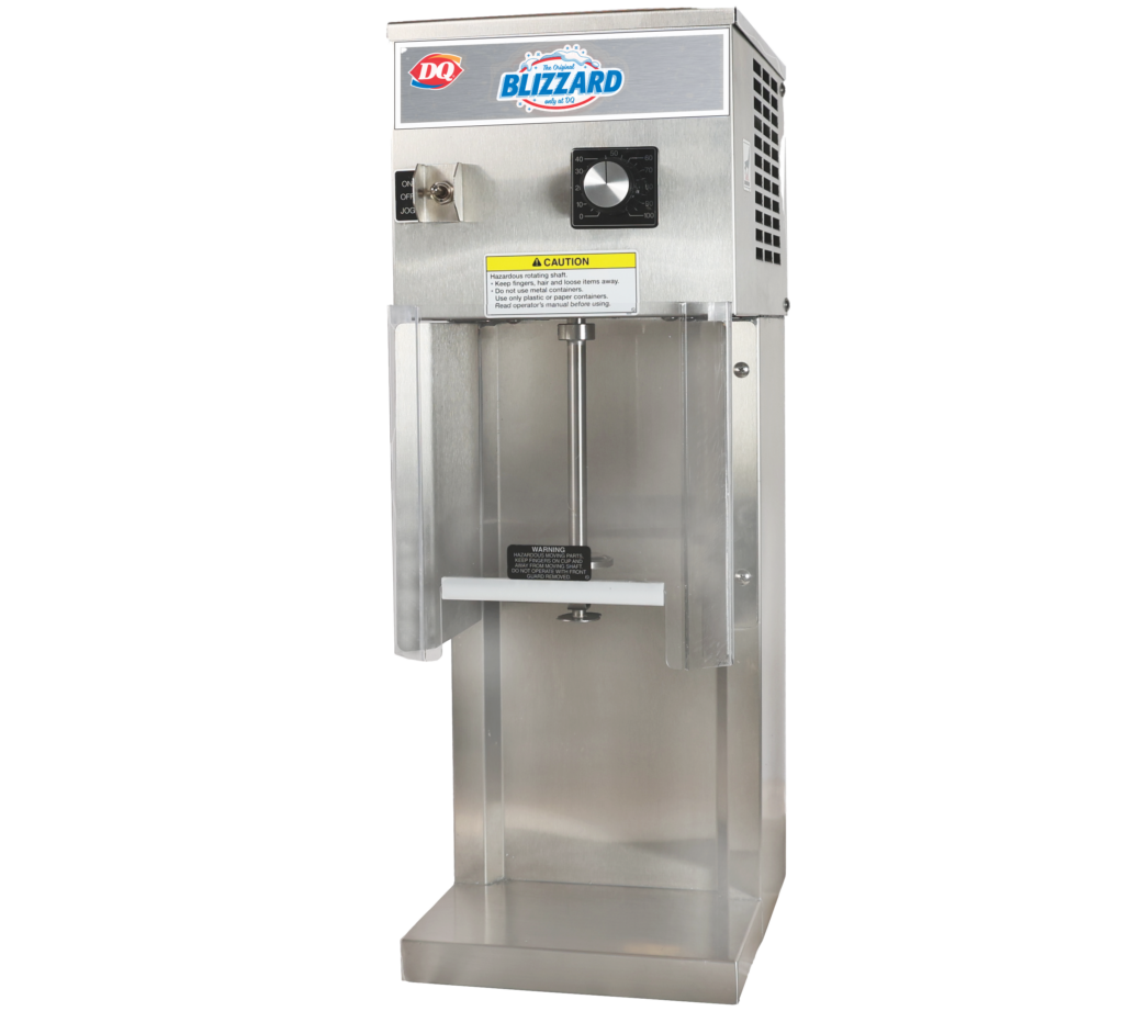 1984: The company introduced the first mix-in blender for Dairy Queen's Blizzard&reg;, expanding the possibilities of soft serve-based desserts.