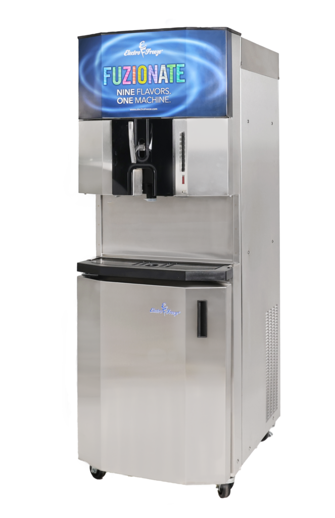 2014: The Fuzionate&reg; flavor system debuted, allowing operators to serve multiple flavors from a single soft serve platform.